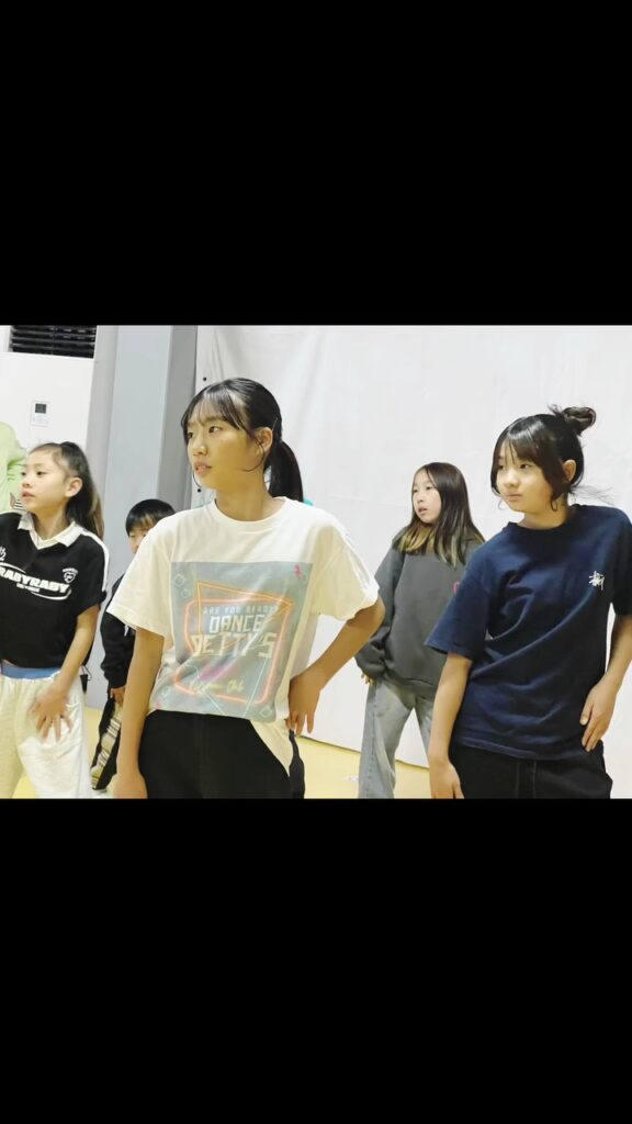 振付練習中、毎日の練習が大事#da...